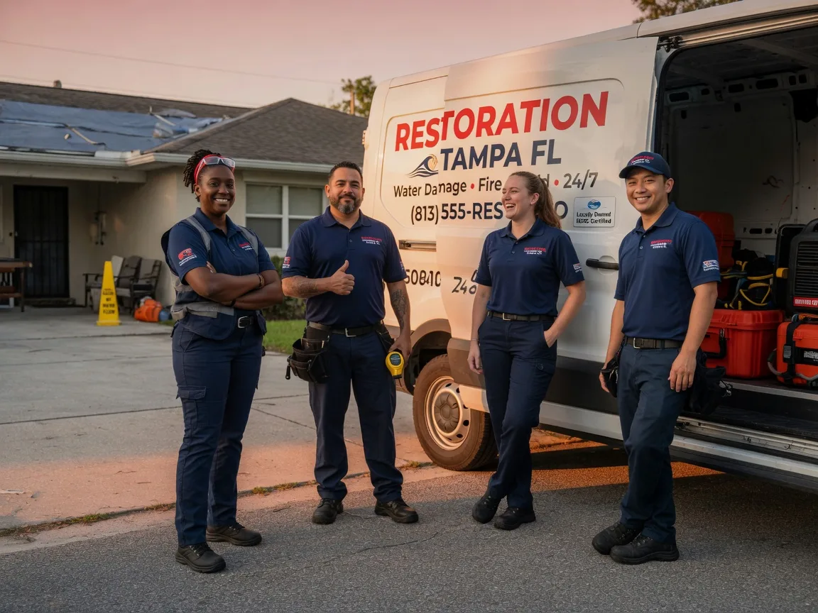 Water Damage Restoration company in Caroline, WI